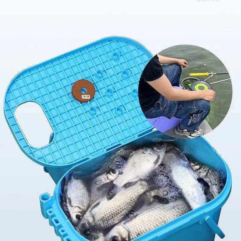 The new one brings a multi-purpose fishing bucket and a large hand-held fishing bucket